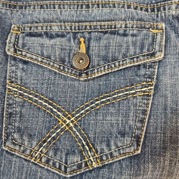 Tommy Hilfiger Denim Blue Jean Shorts Women Size 8 100% Cotton Columbia - Picture 10 of 12